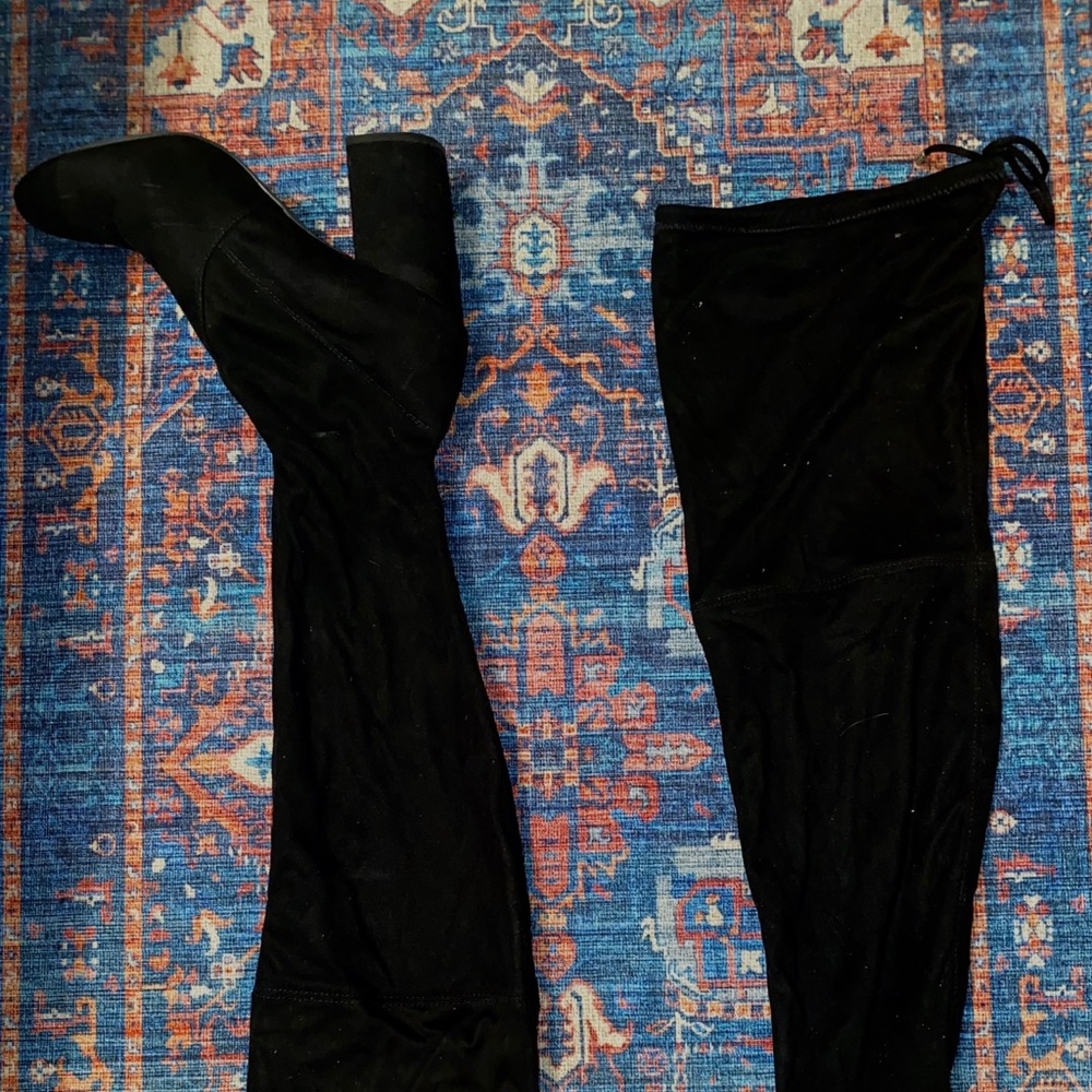 Black, cute boots